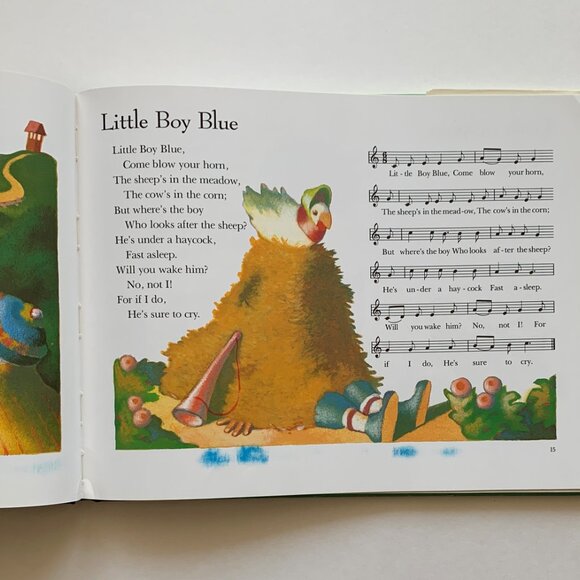 Songs From Mother Goose - Compiled by Nancy Larrick - 1989 1st Edition - Picture 10 of 13